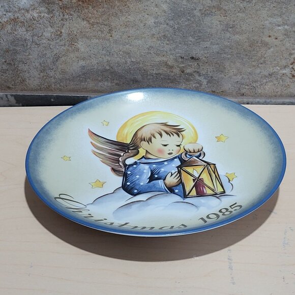 Schmid Hummel Christmas 1985 Heavenly Light Decorative Wall Hanging Plate - Picture 10 of 11
